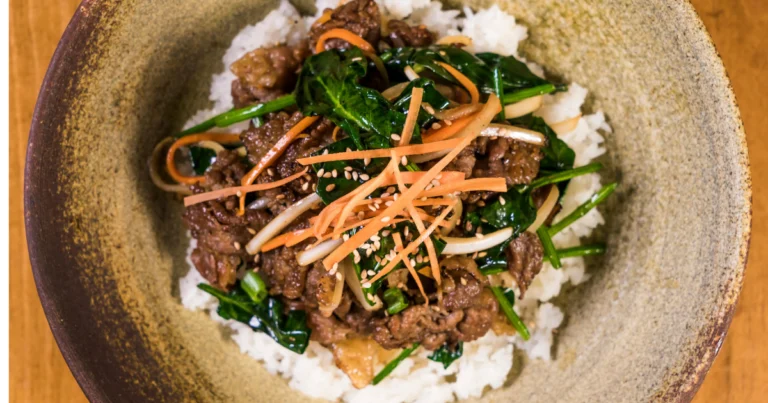 ground beef bulgogi