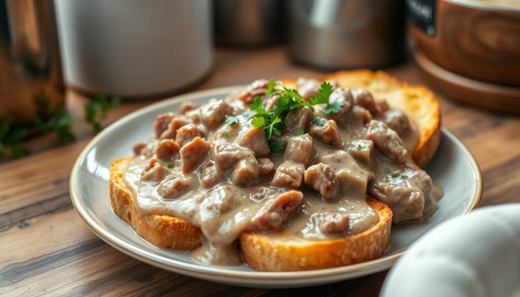 chipped beef gravy recipe