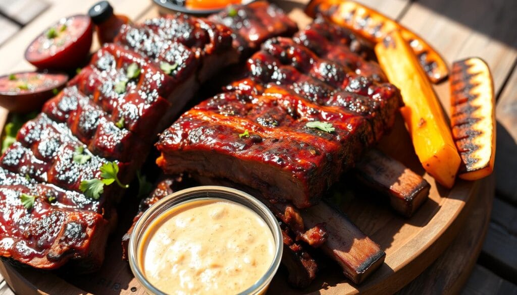 grilled beef ribs