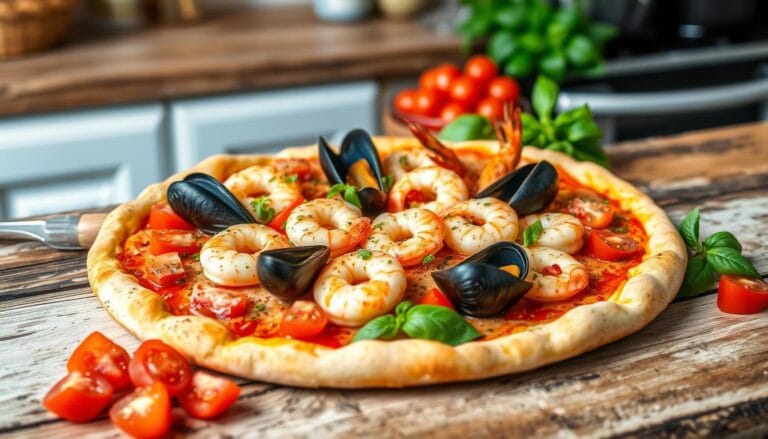 seafood pizza