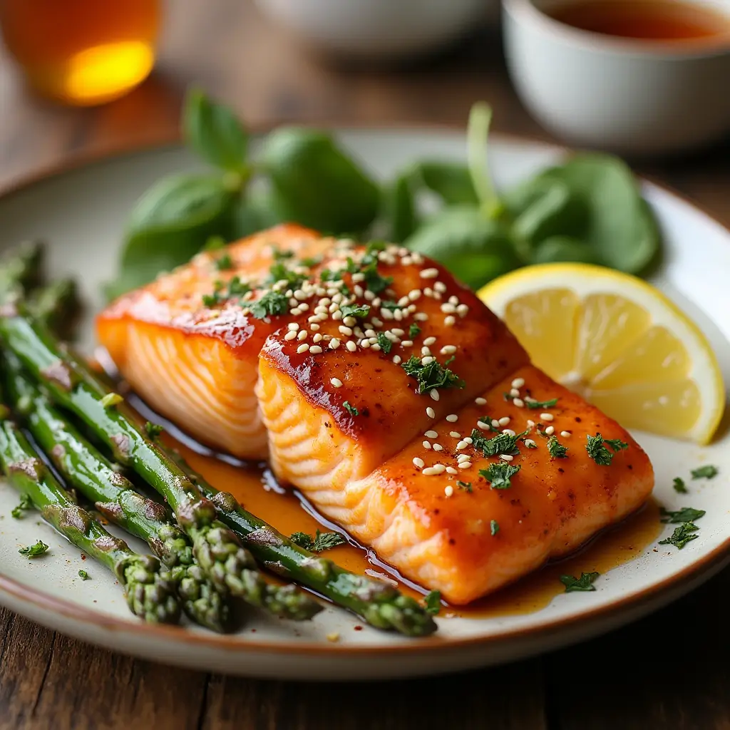 Honey Glazed Salmon