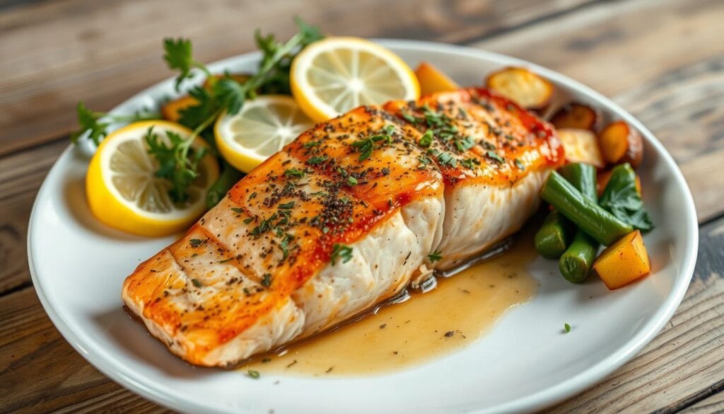 baked salmon