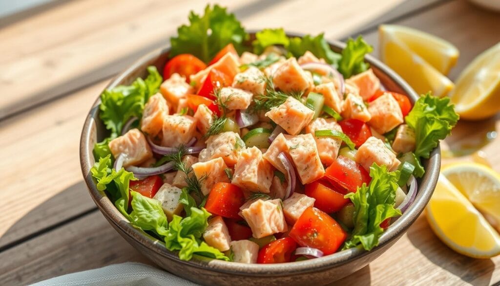 canned salmon salad recipe