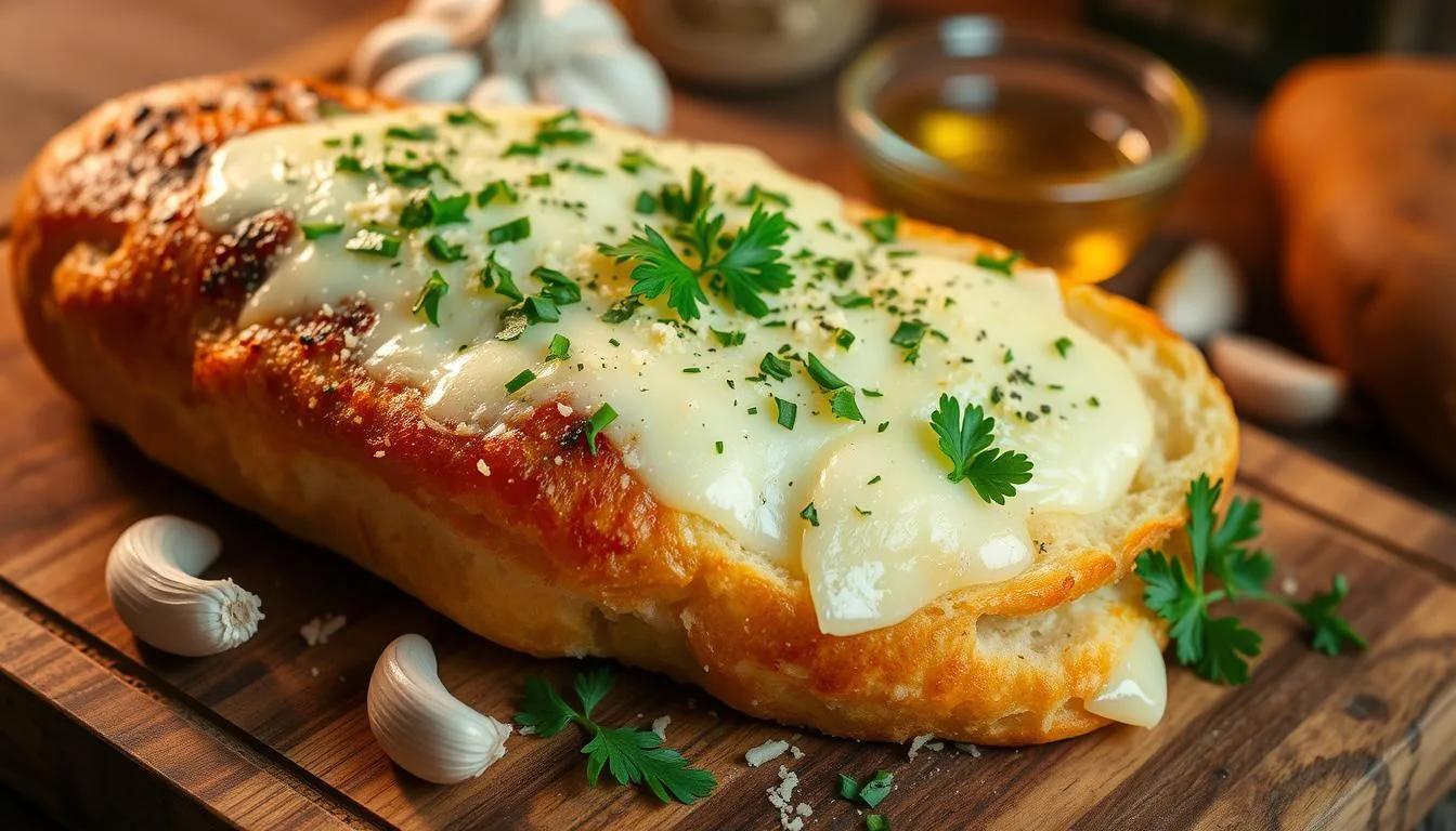 cheesy garlic bread