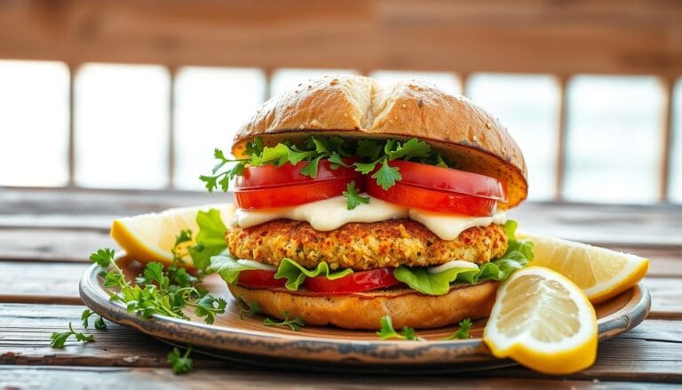 crab cake sandwich​