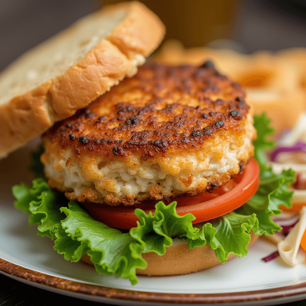 crab cake sandwich