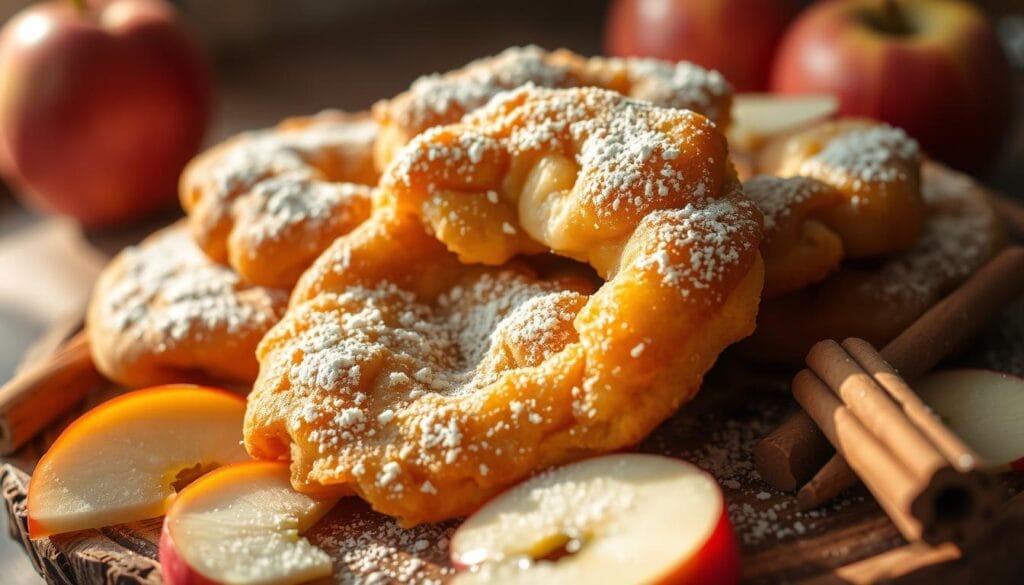 delicious apple fritters