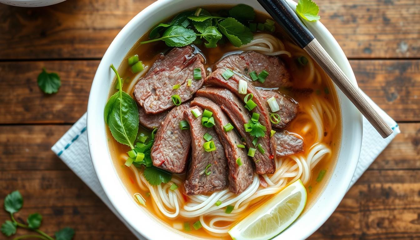 eye round steak pho​