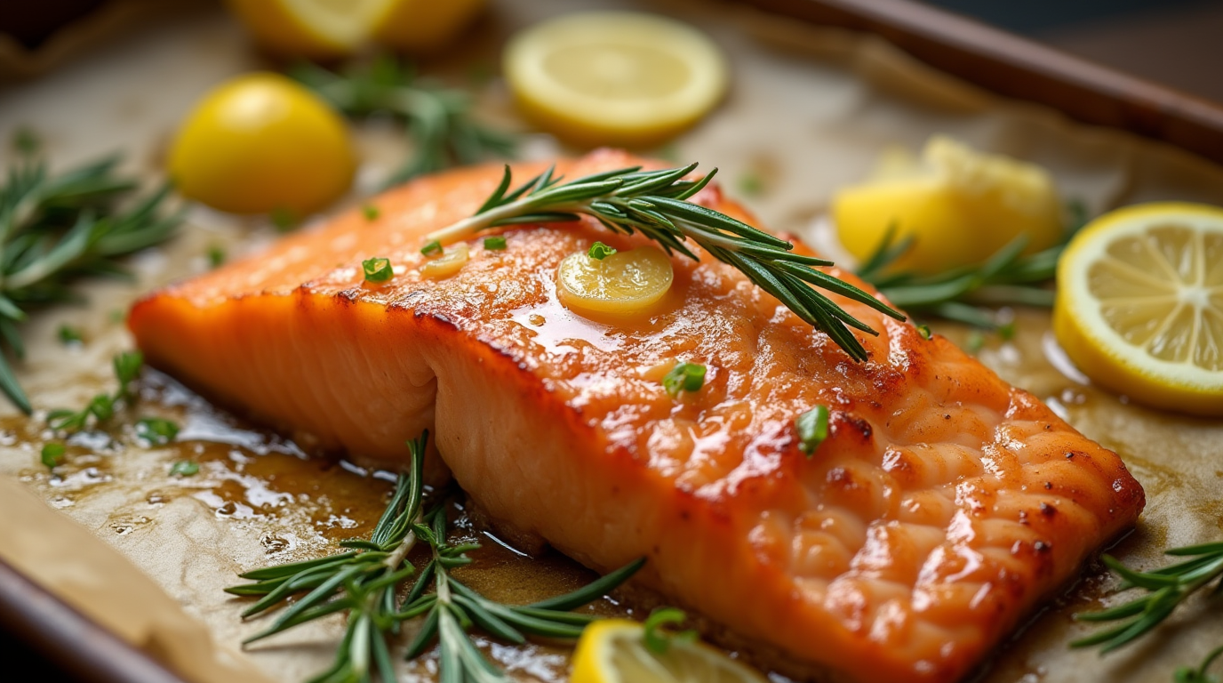 garlic butter salmon