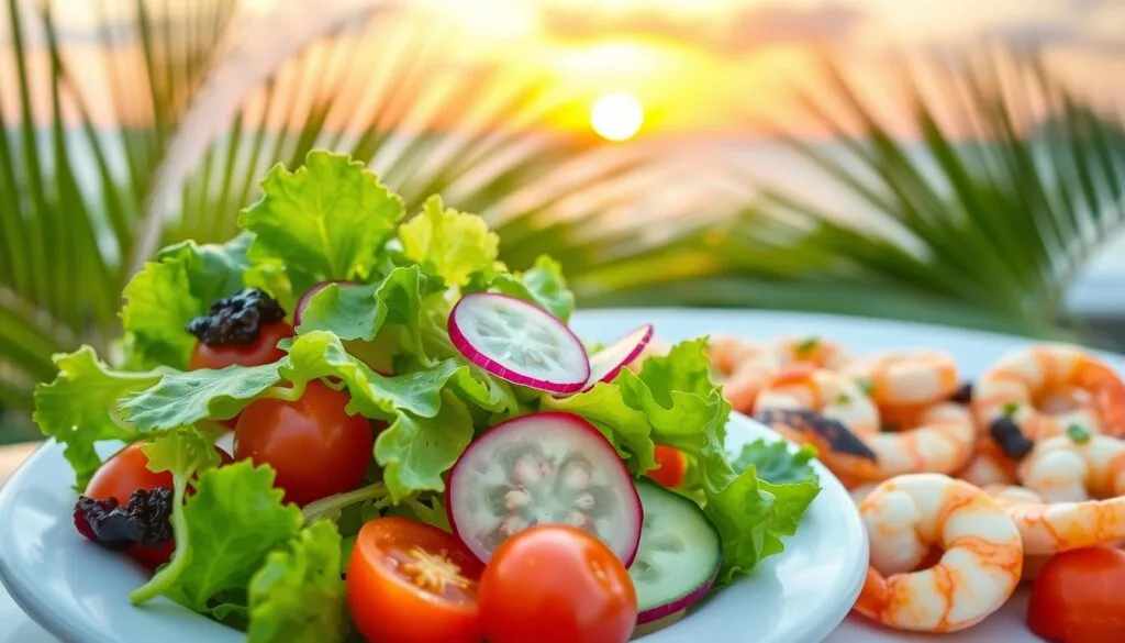 hawaiian garlic shrimp pairings