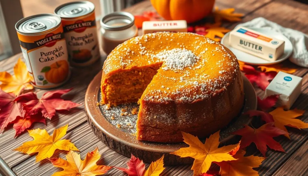 pumpkin dump cake recipe