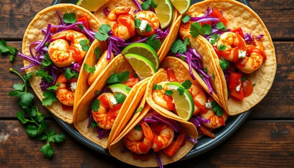 shrimp tacos toppings