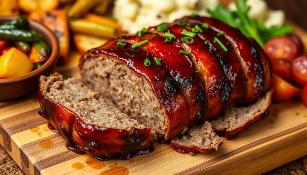 smoked meatloaf with bacon