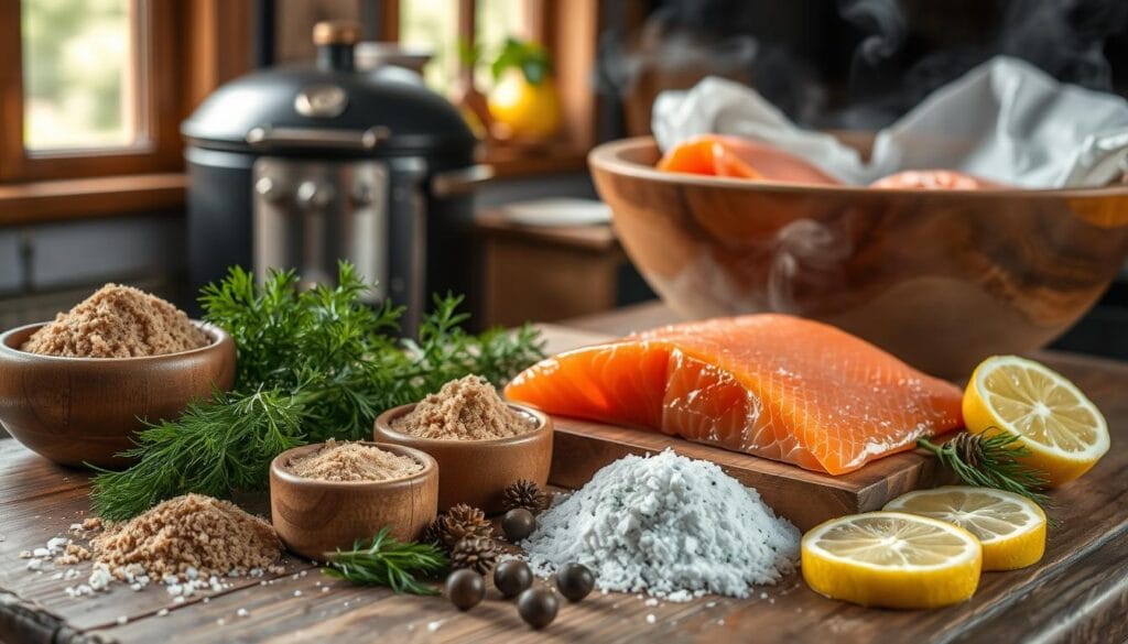 smoked salmon brine recipe