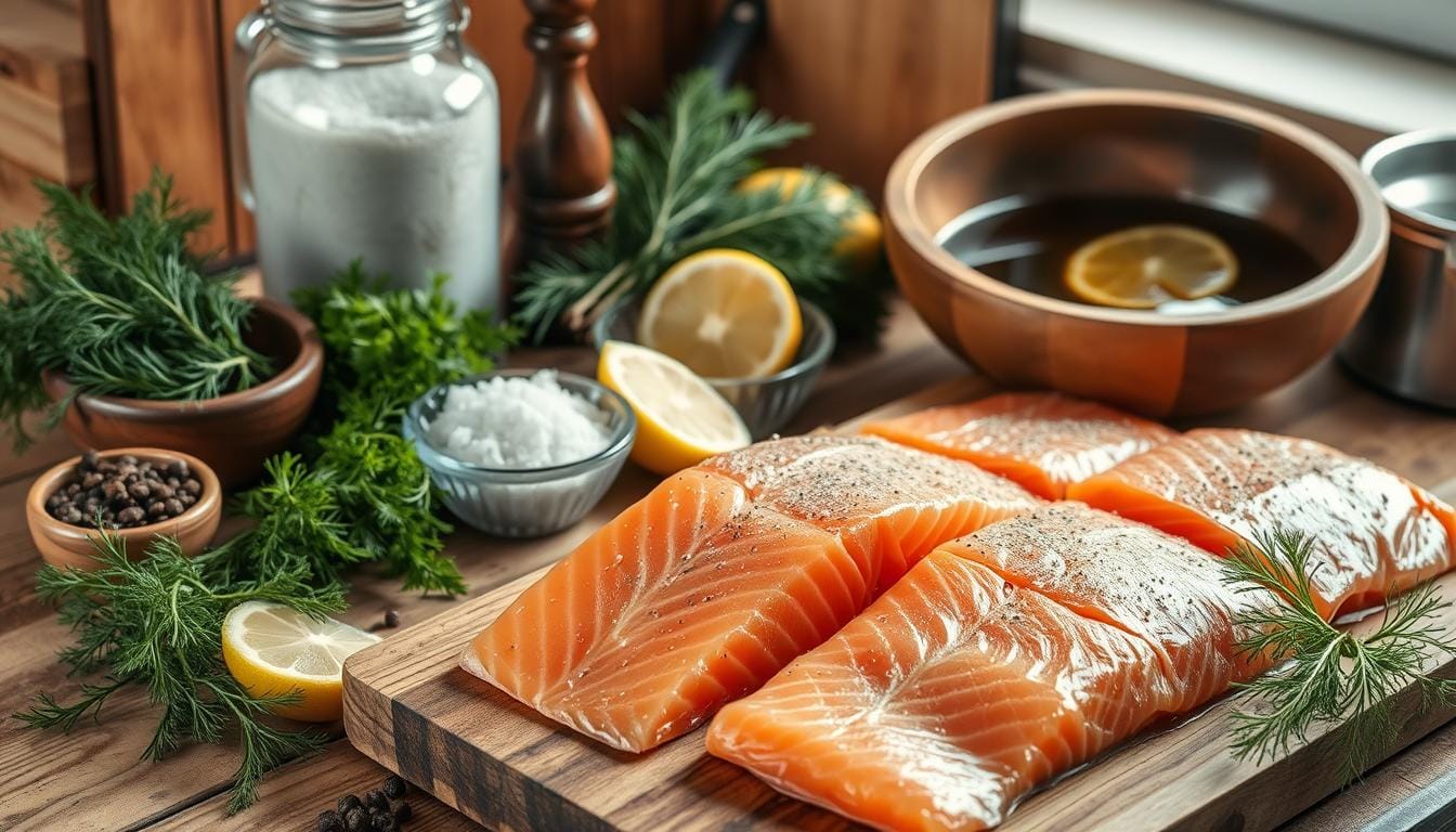 smoked salmon brine recipe​