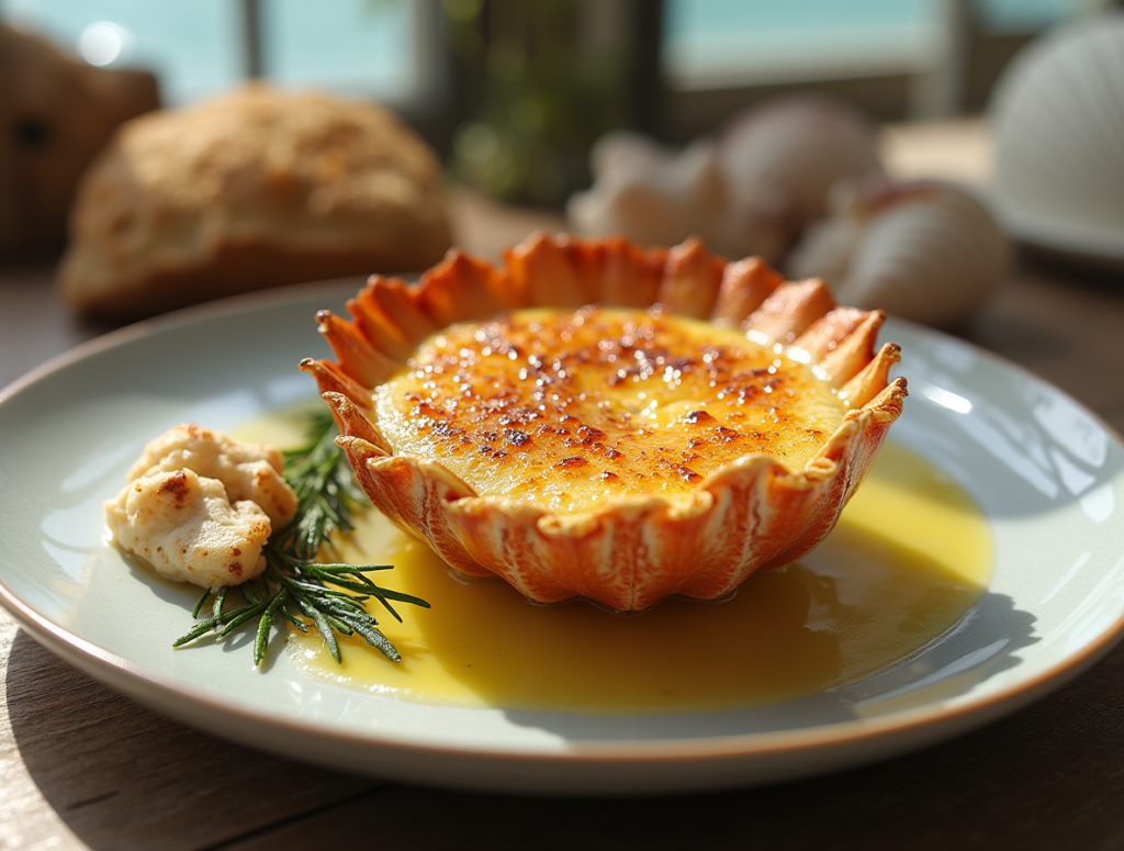 crab brulee recipe