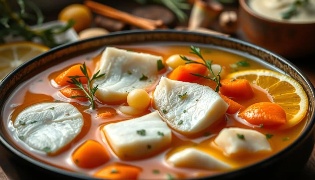 delicious fish soup