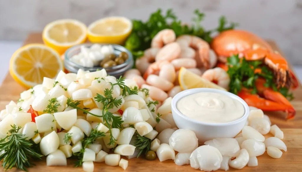 seafood dressing ingredients