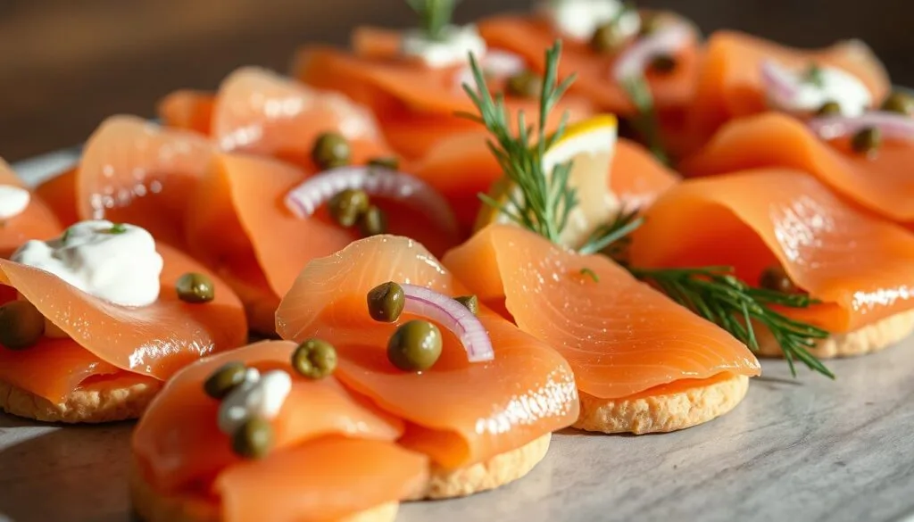 smoked salmon appetizer ideas